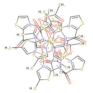 59 g/mol 纠错 分子式 c48h48fe6n12o23s8 纠错 分子量 1752.