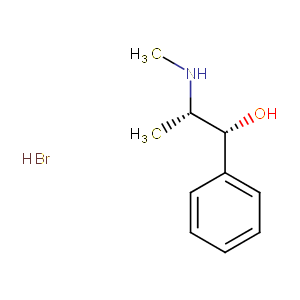 147 g/mol 纠错 中文名 纠错 英文名 (-)-ephedrine (-)-ephedrine