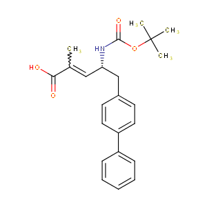 (r,e)- 5-([1,1"-联苯]-4-基)-4-((叔丁氧羰基)氨基)-2-甲基-2-戊烯 