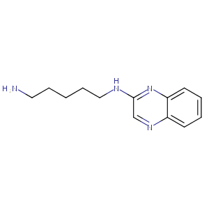 313 g/mol 纠错 中文名 纠错 英文名 n-quinoxalin-2-yl-pentane-1,5