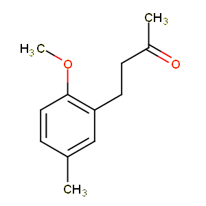 英文名 methyl 2-(2-methoxy-5-methylphenyl)ethyl ketone methyl 2