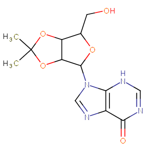 28994 g/mol 纠错 中文名 2",3"-异丙叉肌苷 2",3"-异丙叉肌苷 纠错