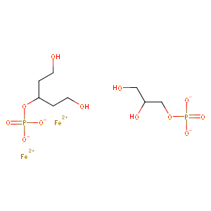 858844 g/mol 纠错 中文名 甘油磷酸铁 甘油磷酸铁 纠错 英文名